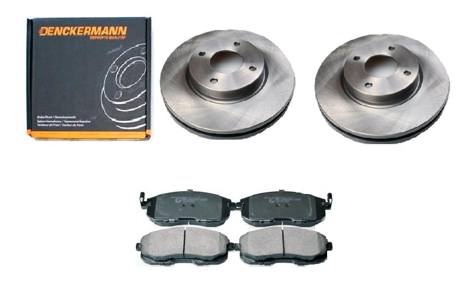 Kotouče Nissan Cube Tiida Přední 280 mm Sada.