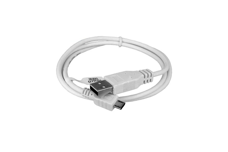 Kabel Vitalco Usb microUSB typ B 1,5 m biały