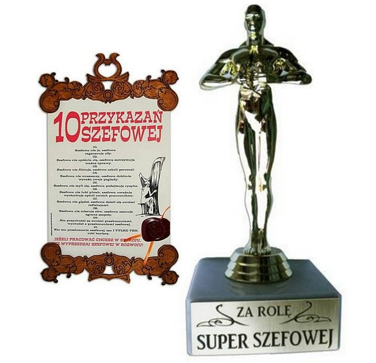 

Statuetka Prezent Dla Szefowej + Dyplom
