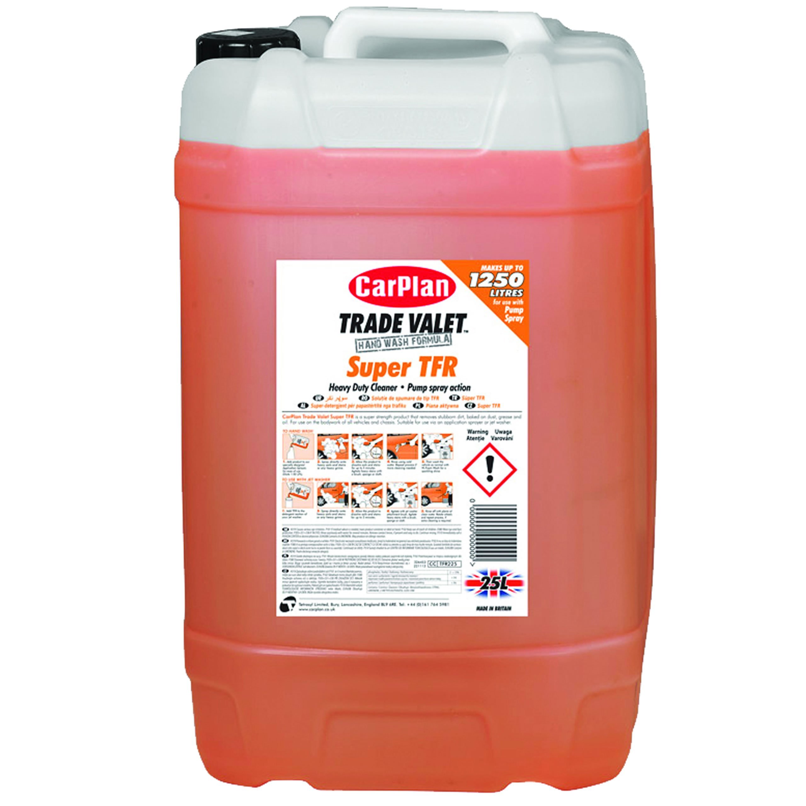 CarPlan активна Пена1: 50 для сильних забруднень 25л