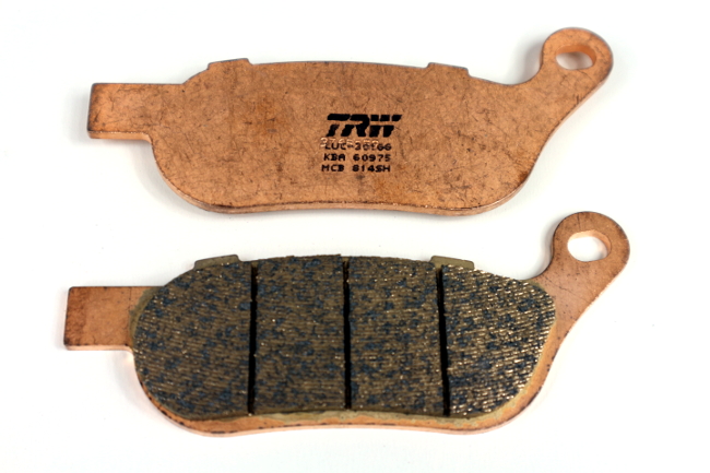 814SH - HARLEY DAVIDSON DYNA ТОРМОЗНЫЕ КОЛОДКИ TRW СЗАДИ VS