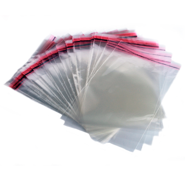 

Torebki Foliowe 15x30+5 Z Taśmą Klejącą 100SZT