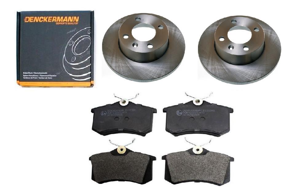 Kotouče Kostky Vw Polo 6N2 Zadní 232mm Sada.