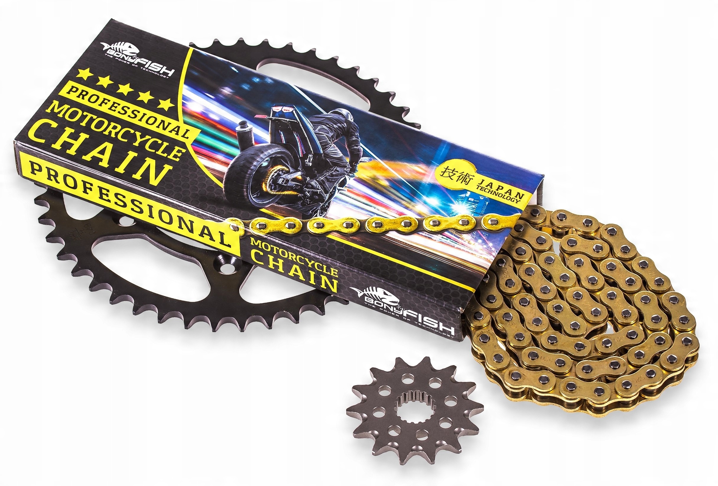 

Łańcuch zębatki Kawasaki ZX-6R 1998-2002r X-Ring