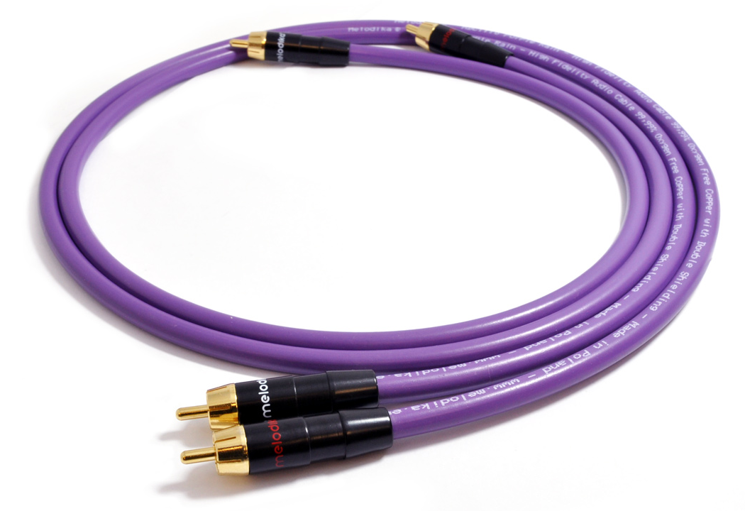 

Kabel Cinch 2 Rca - 2 Rca Melodika MD2R250 25m