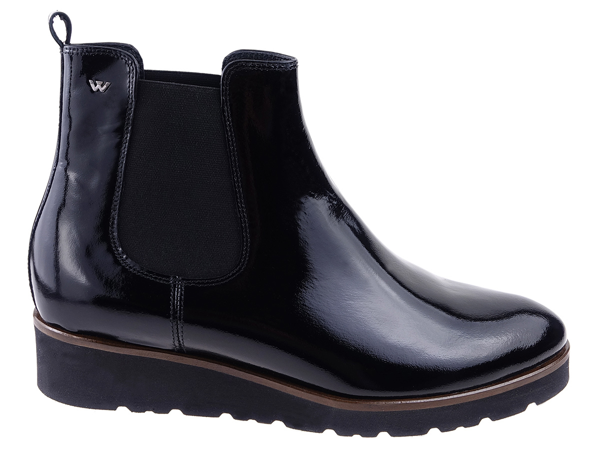 

-16% Wojas buty botki 6604-31 czarny koturny 38