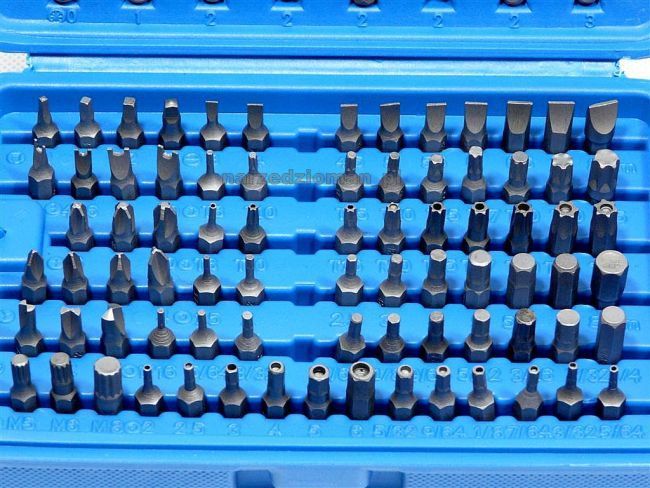 ZESTAW KOŃCÓWEK DO WKRĘTARKI WIERTARKI BITY 100 Marka Condor