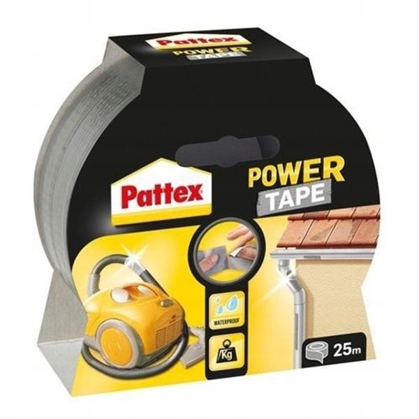 

Pattex Power Tape Taśma Srebrna Zbrojona 48mm x25m