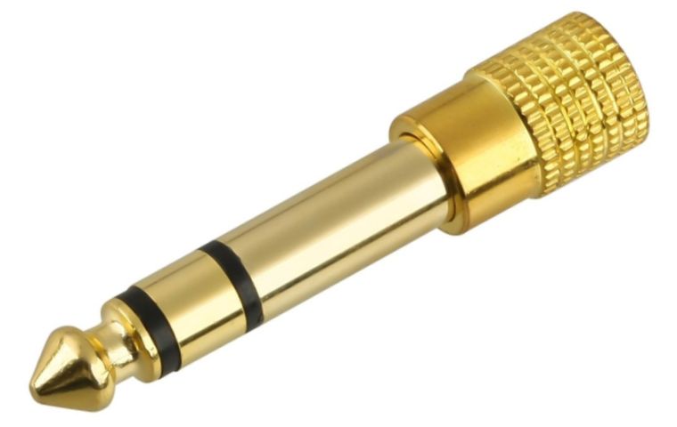 

Adapter Gniazdo Wtyk Jack 6,3MM Gniazdo Jack 3,5MM