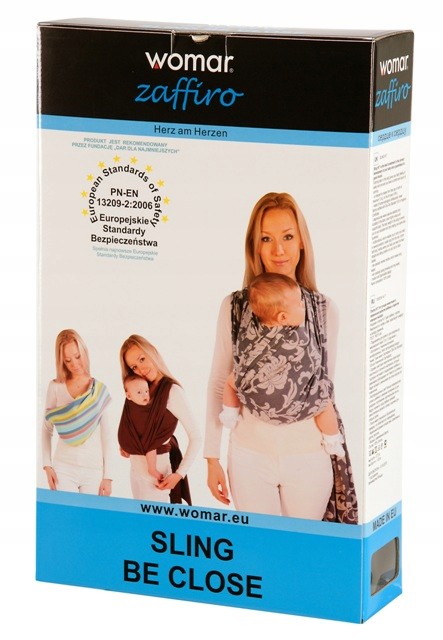 Womar chusta N17 Zaffiro haftowana SKOŚNO KRZYŻOWY Rozmiar M