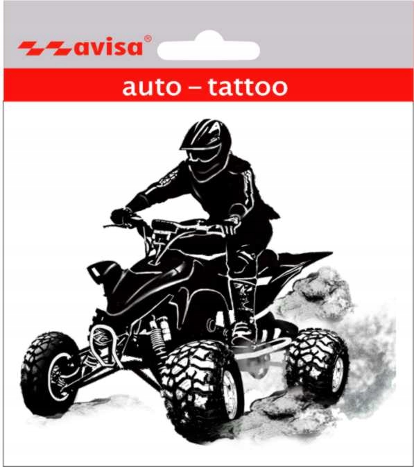 

Naklejka Nalepka Samochód Quad Atv Motor Sport