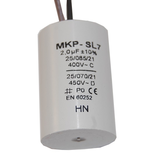 

Kondensator 2 uF do wentylatora MplusM Wpa 120