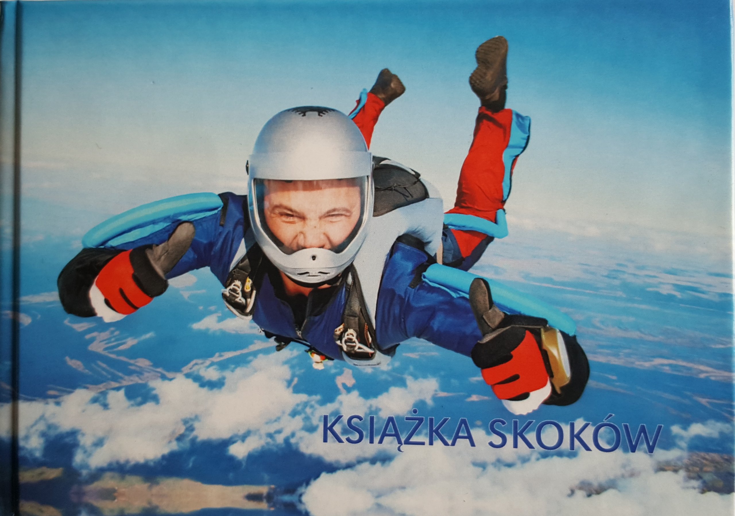 

Książka skoków skoczka spadochronowego Skyidea