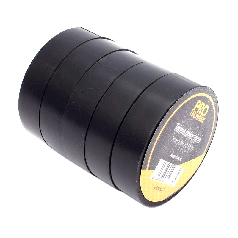 

Taśma Izolacyjna Izolacja Czarna 15mm 10mb 10 szt