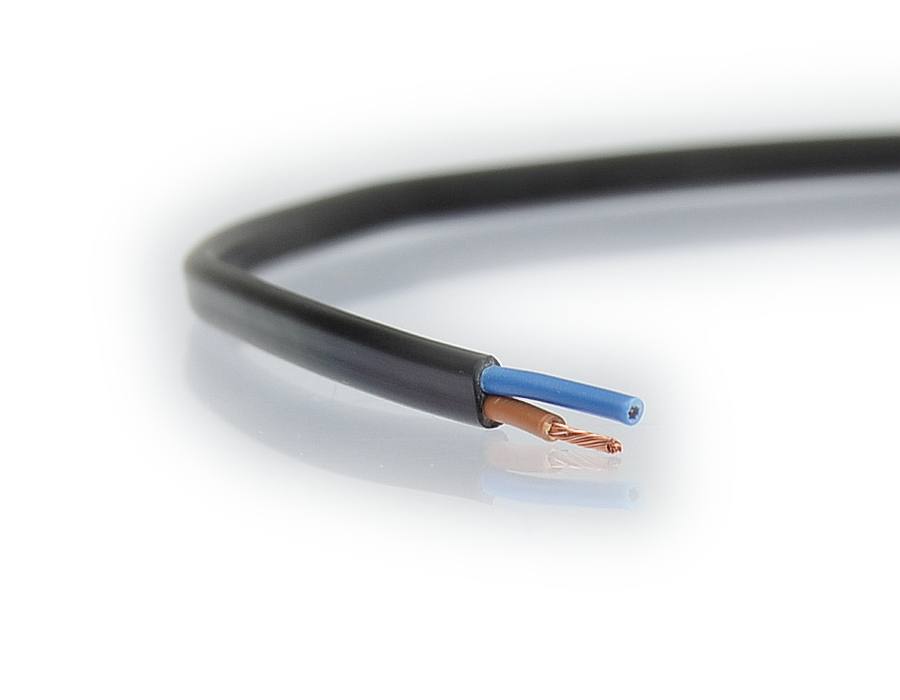 

Przewód kabel OMYp 2x1,5 linka giętki czarny