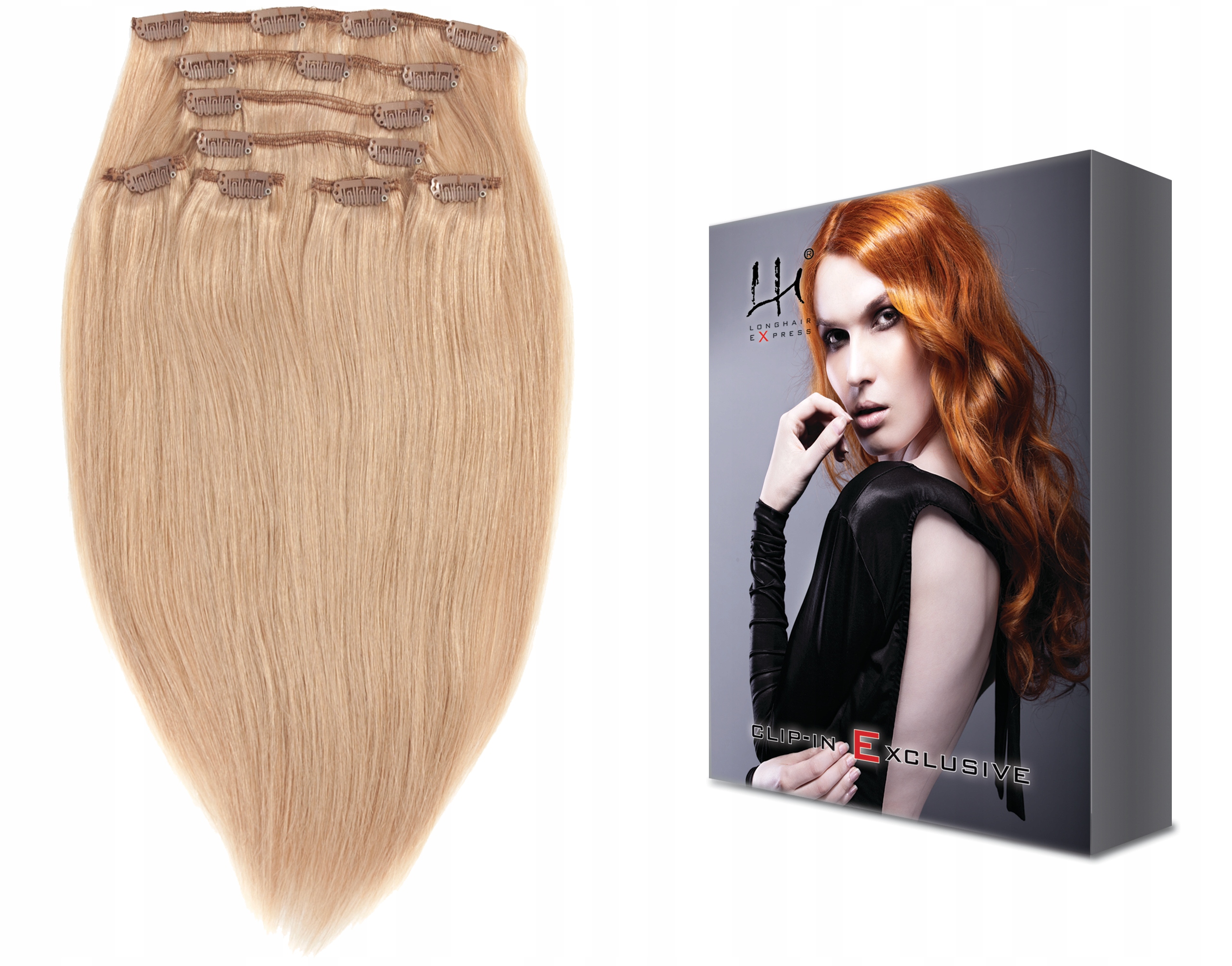 27 – 45 cm exkluzivní 8dílná sada vlasů.