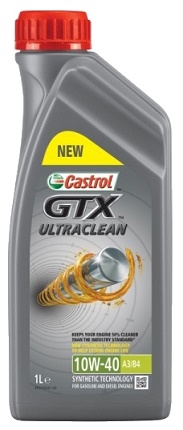 

Castrol Gtx 10W-40 Sl/cf A3/B4 1L Olej silnikowy