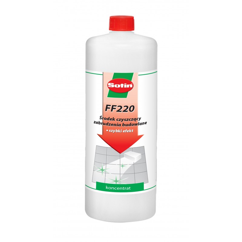 

Sotin FF220 - do czyszczenia zabrudzeń budowlanych