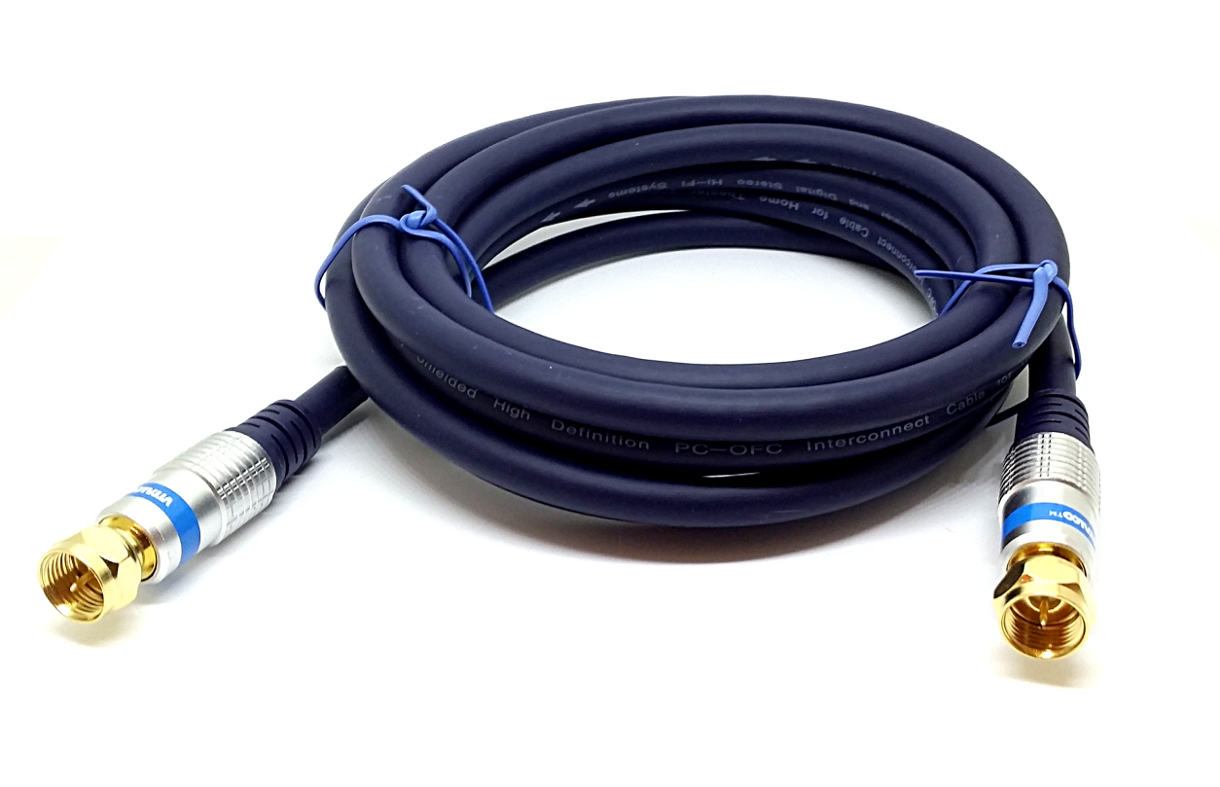 

Przyłącze kabel antenowy wtyk F-wtyk F Hq Ofc 1,5m