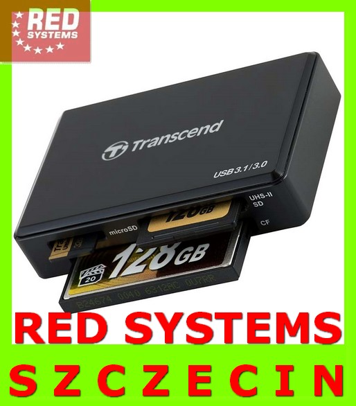 USB3.1 Transcend Czytnik kart CF CompactFlash SDXC EAN (GTIN) 667486522596
