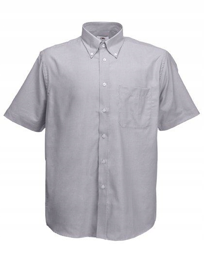 

Men Oxford Short Sleeve Shirt Oxford Grey S