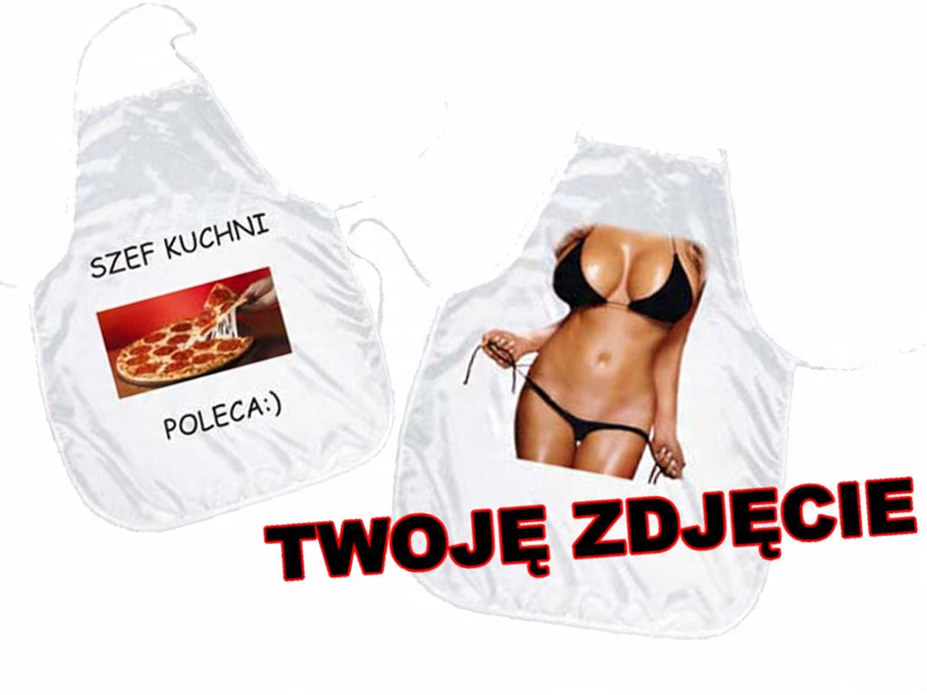 

Foto Fartuch fartuszek ze zdjęciem fotofartuch