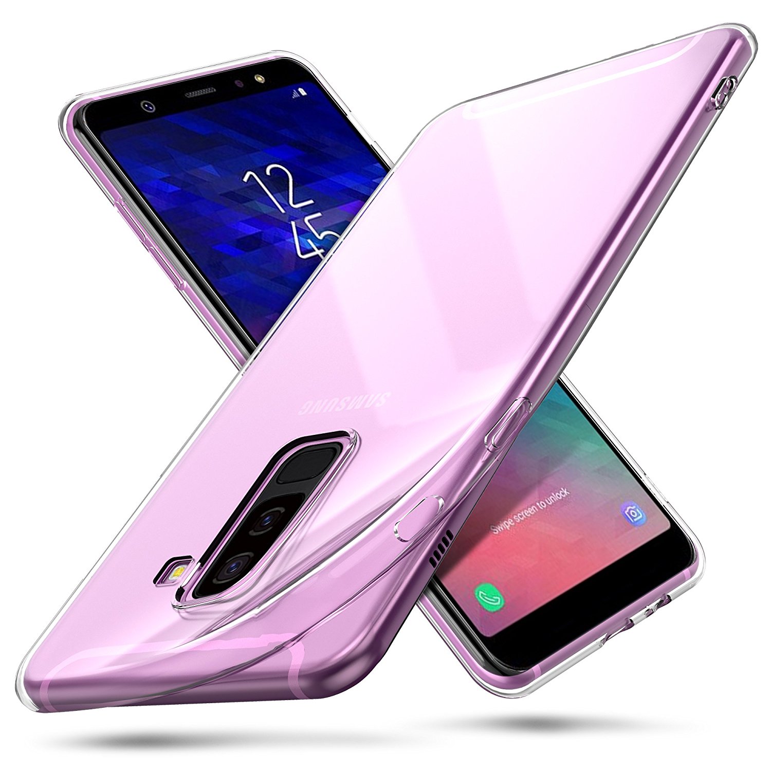 

Etui Guma Szkło 9H Do Samsung Galaxy A6 Plus
