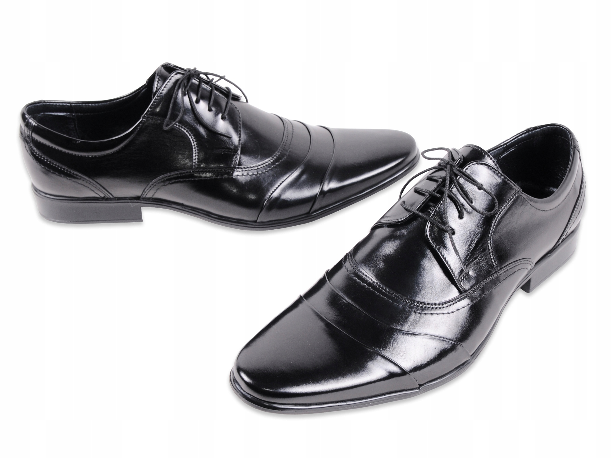 

Ekskluzywne Skórzane Buty Do Garnituru 1183 nr 47
