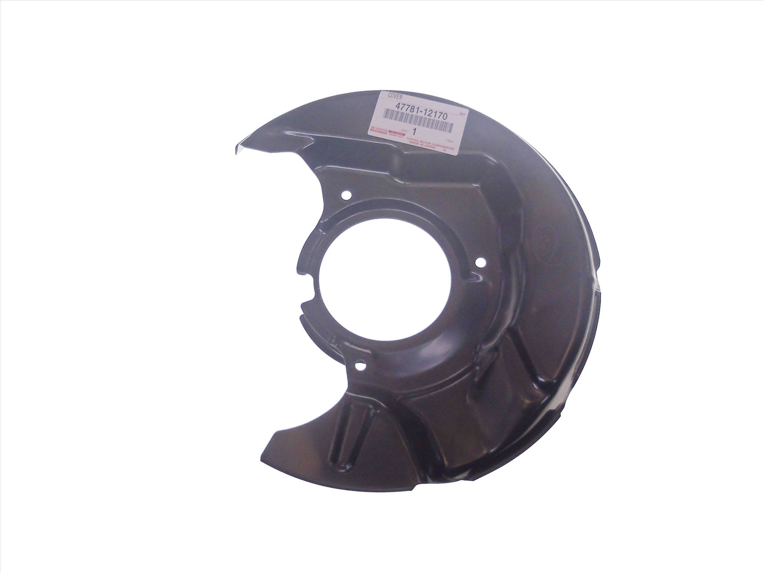 A47781-12170 - COROLLA E10 92-97 крышка тормозного диска передняя P