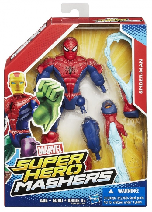 SUPER HERO MASHERS ФИГУРКА ПАУКА 15см B0690