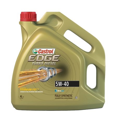 CASTROL EDGE TITANIUM FST 5W40 TURBO DIESEL TD 4L