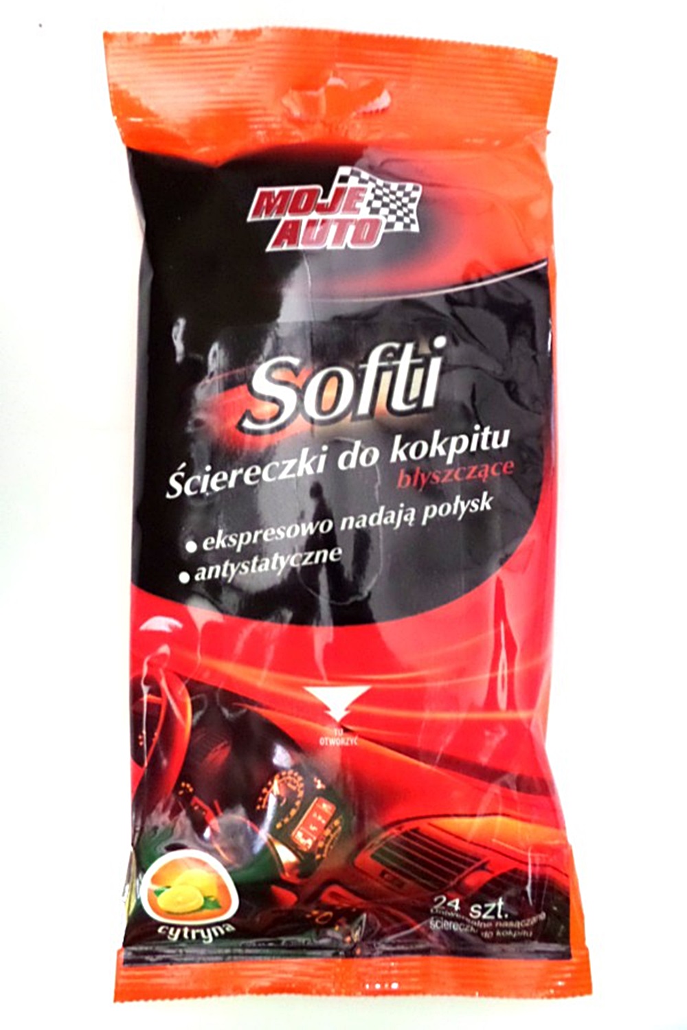 

Moje Auto Ściereczki Do Kokpitu Błyszczące 24 szt