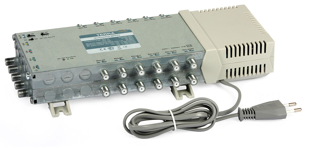 Multiprepínač MR-524 Terra 5-WE/24-WY