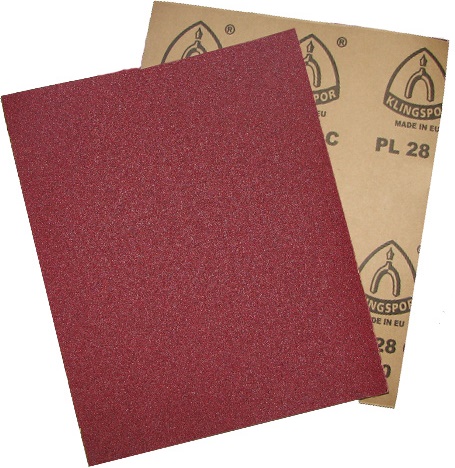 

Papier ścierny 230x280mm Klingspor PL28C #60