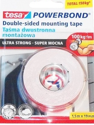 

Tesa Taśma Dwustronna Montażowa Ultra Strong