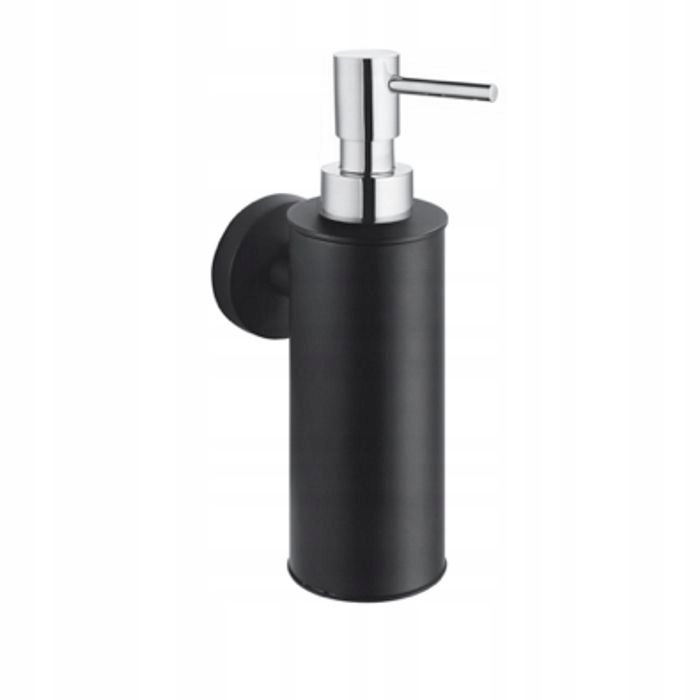 Ruční nástěnný dávkovač Stella 200 ml černý 07.423-BC