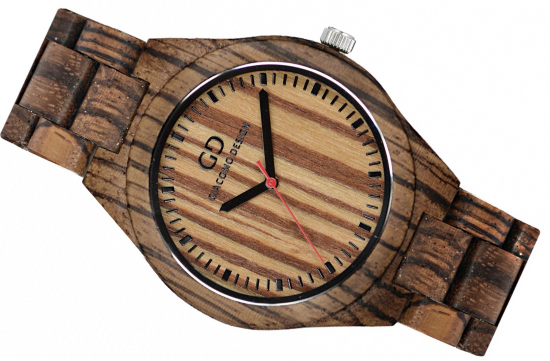 

Drewniany zegarek męski Giacomo Design GD08303