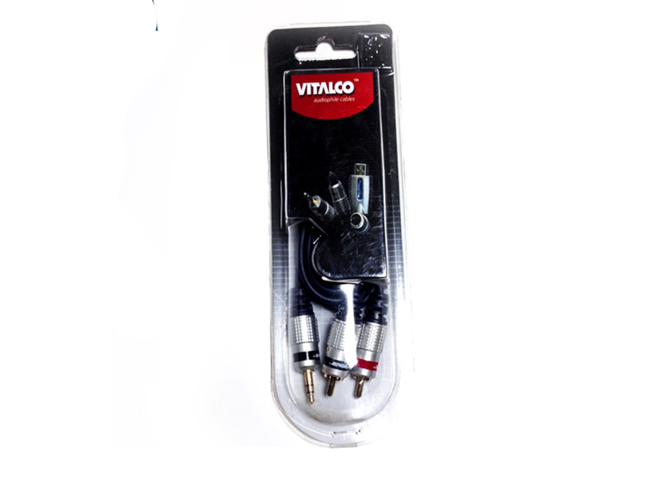 

Kabel 2x Rca - 3,5 Jack 1.5m Vitalco Hi-end