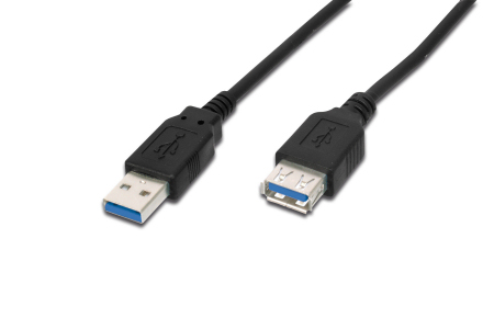 Kabel Usb 3.0 A-a przedłużacz 1,8m premium AK-300203-018-S