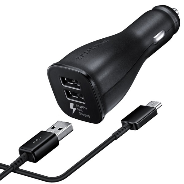 

Ładowarka Samochodowa Samsung 2XUSB Fast Usb-c S9