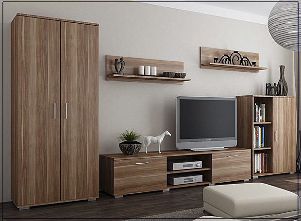 Szafa do GARDEROBY 190x80 UBRANIA Dąb Sonoma WENGE Głębokość mebla 50 cm