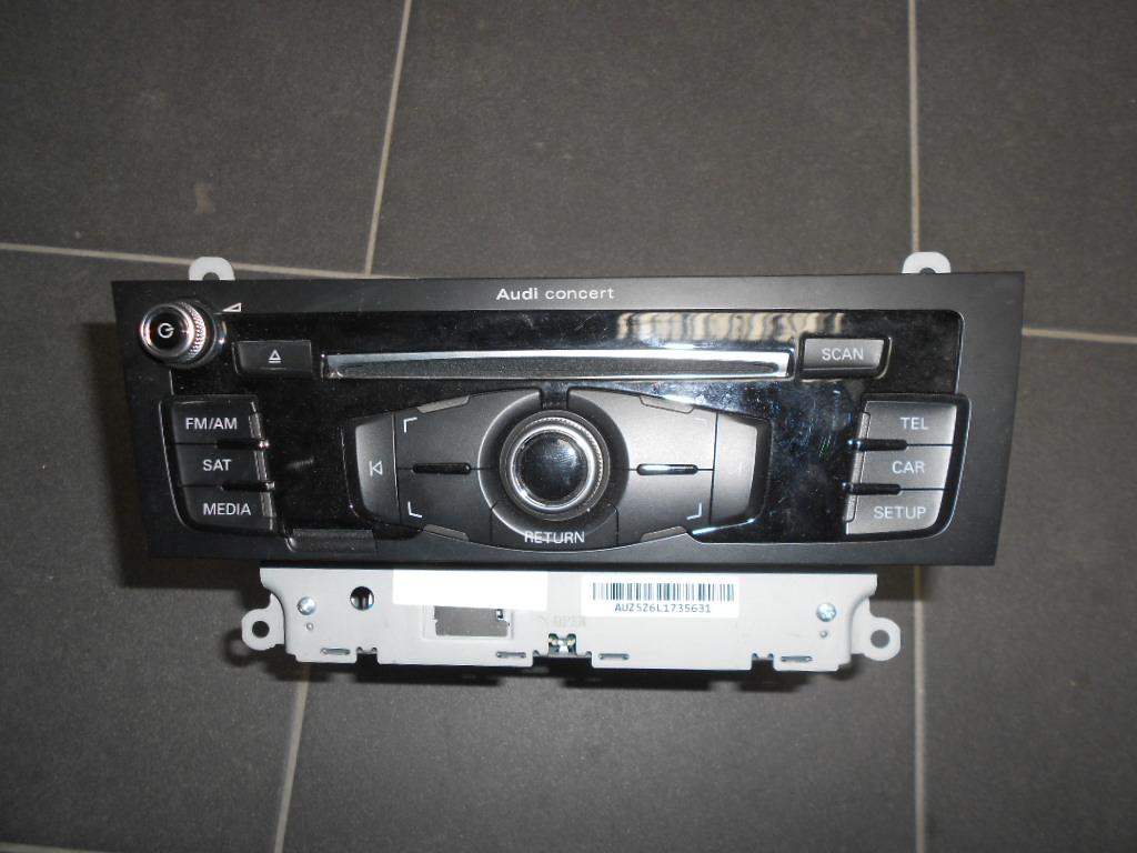 AUDI A4 A5 Q5 LIFT Radio 8R1035186B CONCERT