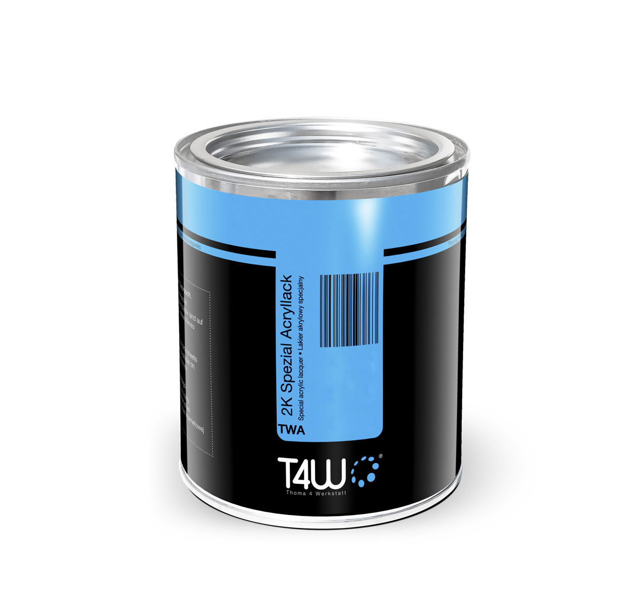 T4w Acrylic varnish RAL 5011 1L