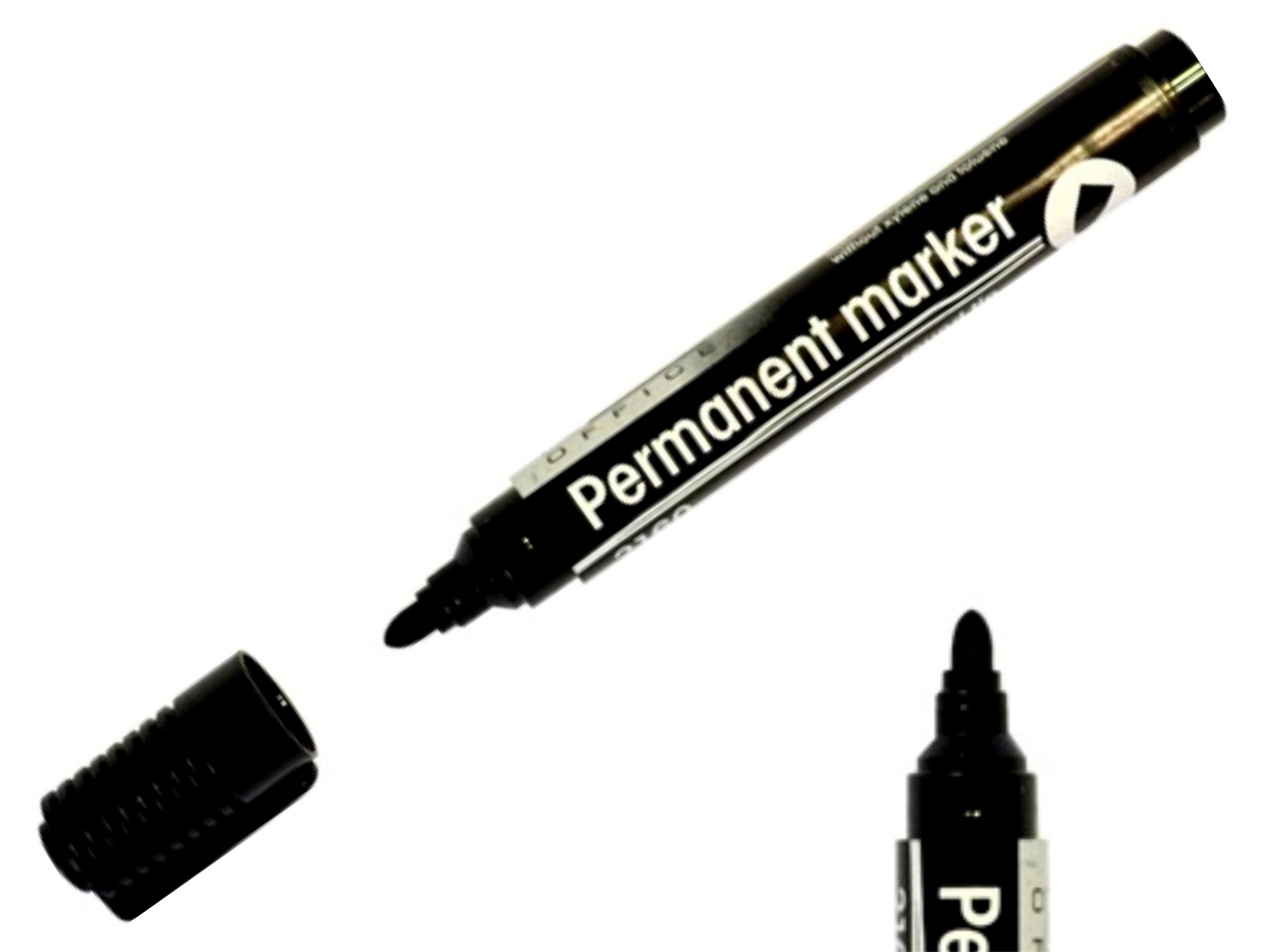 

Marker permanentny okrągły D.rect 2160 czarny