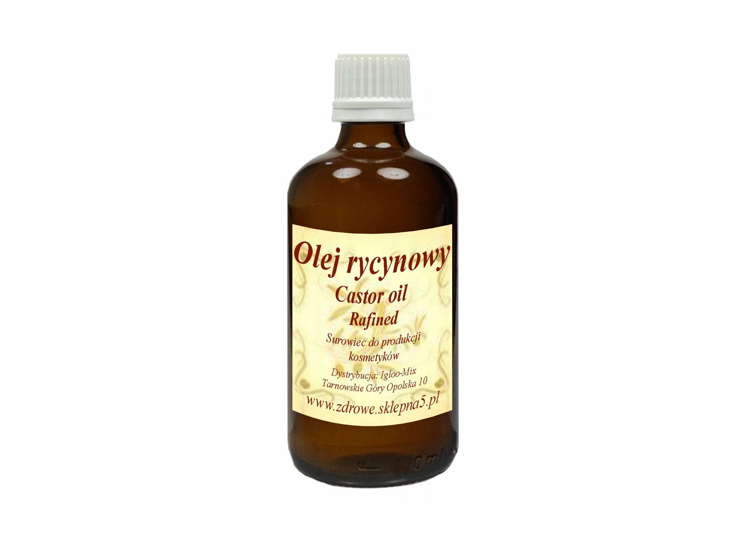 

Olej Rycynowy 100ml rafinowany
