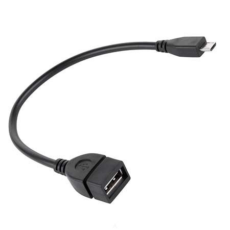 Adapter MICRO USB B wt. USB A gn. OTG On-The-Go CRF