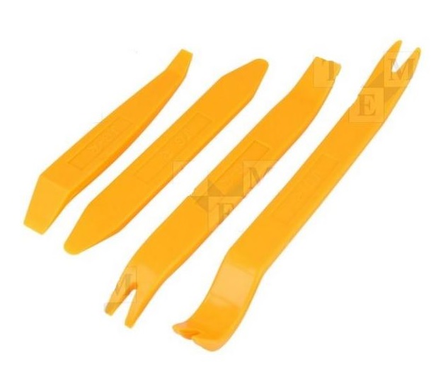 Zestaw kluczy do demontażu tapicerki w samochodzie do montażu radia 4x