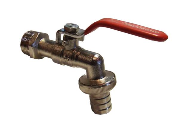

Kran Kulowy Czerpalny 3/4" Z Dławicą