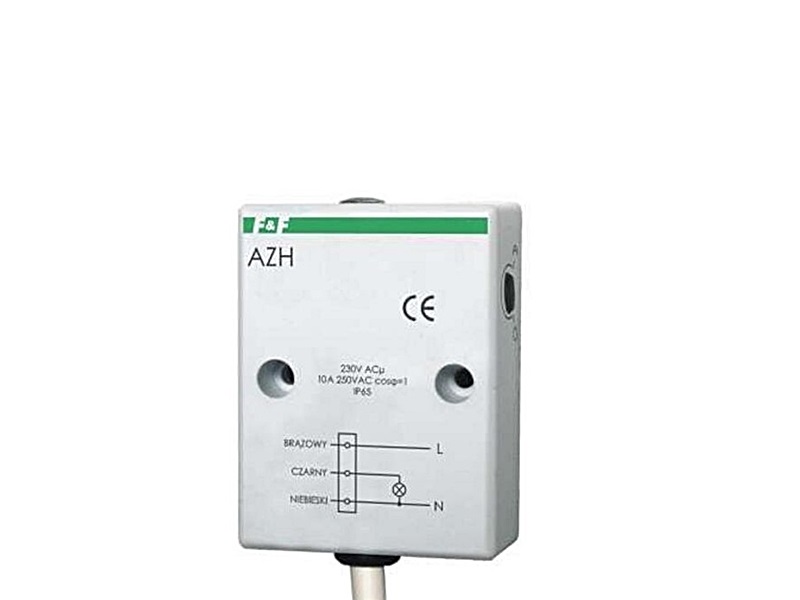 

Czujnik Sterownik Zmierzchowy 230V IP65 Hermet.