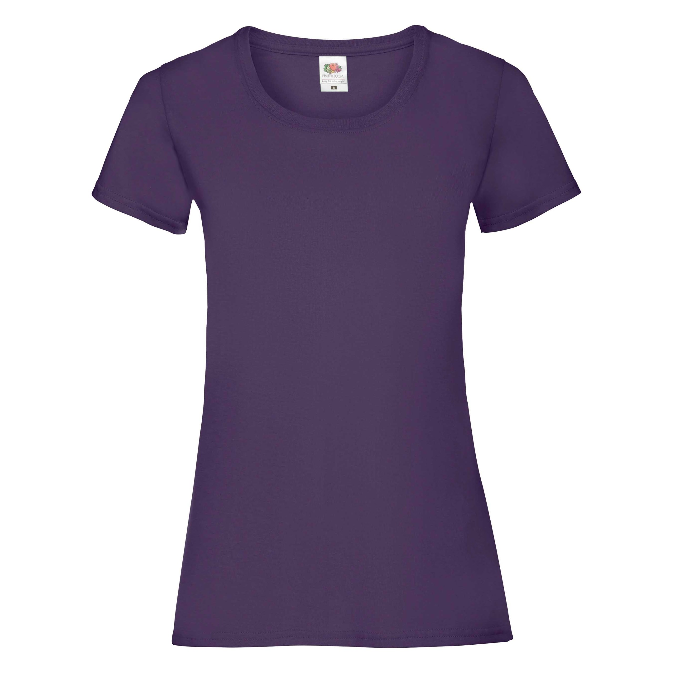 

Koszulka Damska Fruit Of The Loom T-shirt Purple M